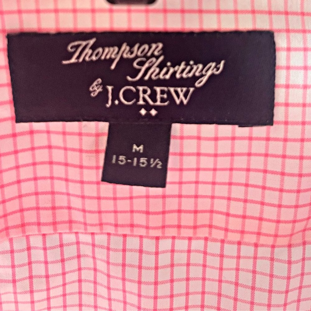 Pink Checkered Button Up - Picture 2 of 3